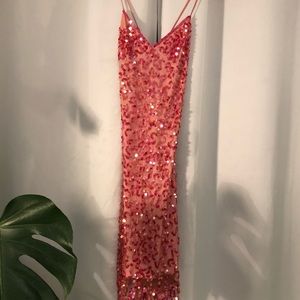 Sequined Betsey Johnson Evening Dress